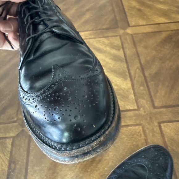 Florsheim Imperial Black Leather Men\'s 9 D Oxford Dress Shoes 92654 Nice! main image 2